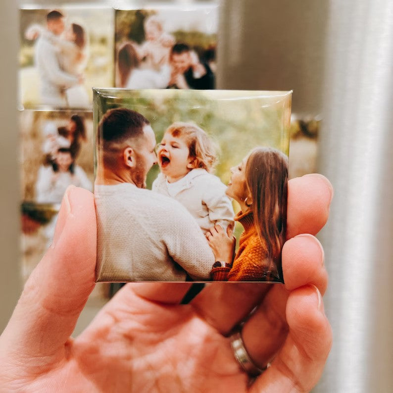 Custom Photo Magnet – Square 6.5 cm