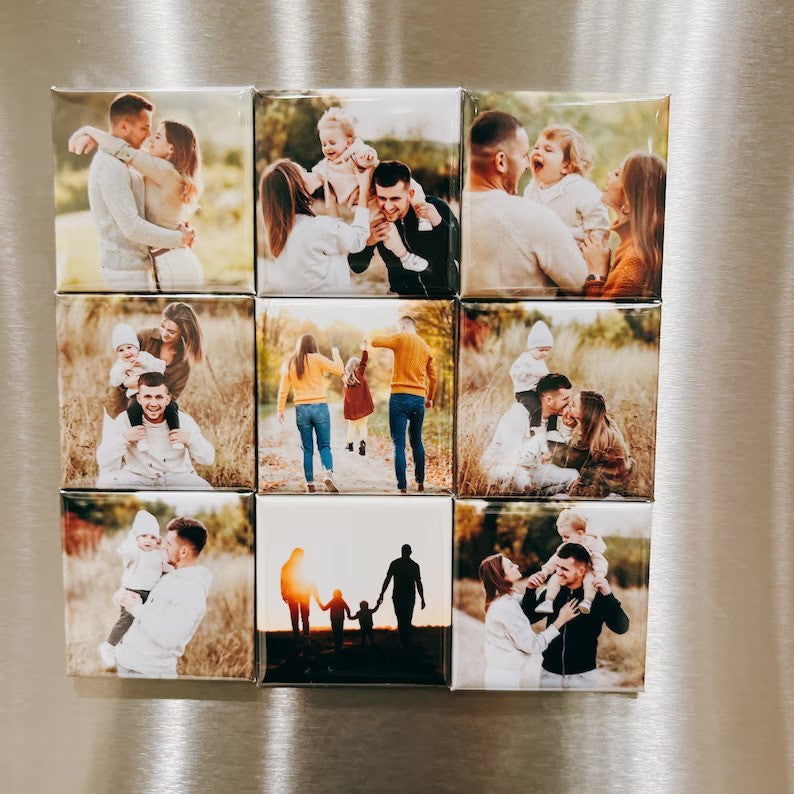 Custom Photo Magnet – Square 6.5 cm